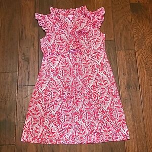 Lilly Pulitzer silk blend sleeveless dress size Large